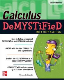 Calculus DeMYSTiFieD