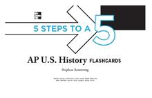 5 Steps to a 5: AP U.S. History Flashcards