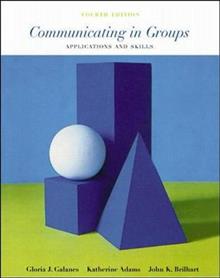 Communicating in Groups: Applications and Skills
