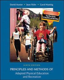 Principles and Methods of Adapted Physical Education and Recreation