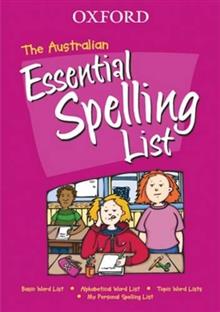 The Australian Essential Spelling List