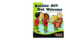 Bullies are Not Welcome