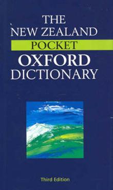 The New Zealand Pocket Oxford Dictionary