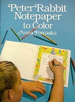 Peter Rabbit Notepaper to Colour
