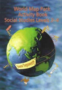 World Map Pack Activity Book: Social Studies Level 2-4