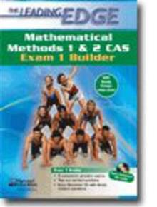 Mathematical Methods 1 and 2 CAS: Exam 1 Builder