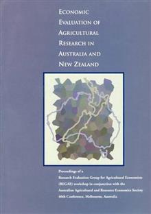 Economic Evaluation of Agricultural Research in Australia and New Zealand