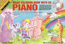 Progressive Piano for Young Beginners 1: Giant Colouring CD Pack