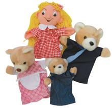 Goldilocks & the three bears Hand Puppet