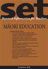 Maori Education: Set reprints 2010 - research information for teachers