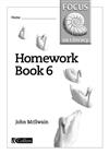Focus on Literacy: Bk.6: Homework
