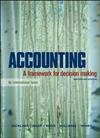 Accounting: A Framework for Decision Making