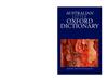 Australian Little Oxford Dictionary