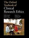 The Oxford Textbook of Clinical Research Ethics