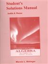 Students Solutions Manual for Intermediate Algebra
