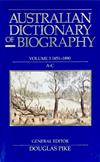 A Australian Dictionary of Biography: v. 3: 1851-90-C