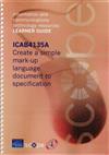 Create Simple Mark-up Language Document to Specification: Learner Guide
