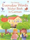 Everyday Words Sticker Book in German
