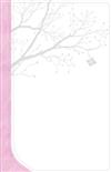 God Girl Bible Snow White/pretty Pink Tree Design Duravella