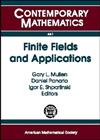 Finite Fields and Applications: Eighth International Conference on Finite Fields and Applications, July 9-13, 2007, Melbourne, Australia