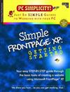 Simple FrontPage XP: Getting Started