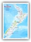 New Zealand A4 Map