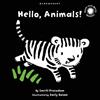 Hello, Animals!: Black and White Sparkler Board Book