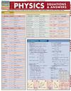 Physics Equations & Answers Laminate Reference Chart