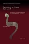 Perspectives on Hebrew Scriptures