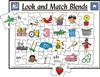 Look and Match Blends Wooden Puzzle