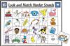 Look and Match Harder Sounds Puzzle