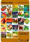 Matua Vosa : Fijian/English Alphabet Wallchart